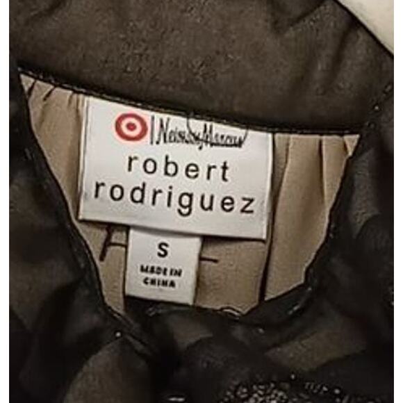 Robert Rodriguez Ruffled Neck Sleeveless Chiffon Blouse - S - Picture 7 of 7